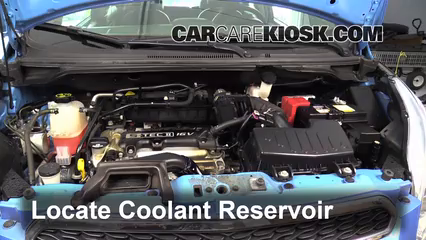 2014 Chevrolet Spark LT 1.2L 4 Cyl. Refrigerante (anticongelante) Sellar pérdidas